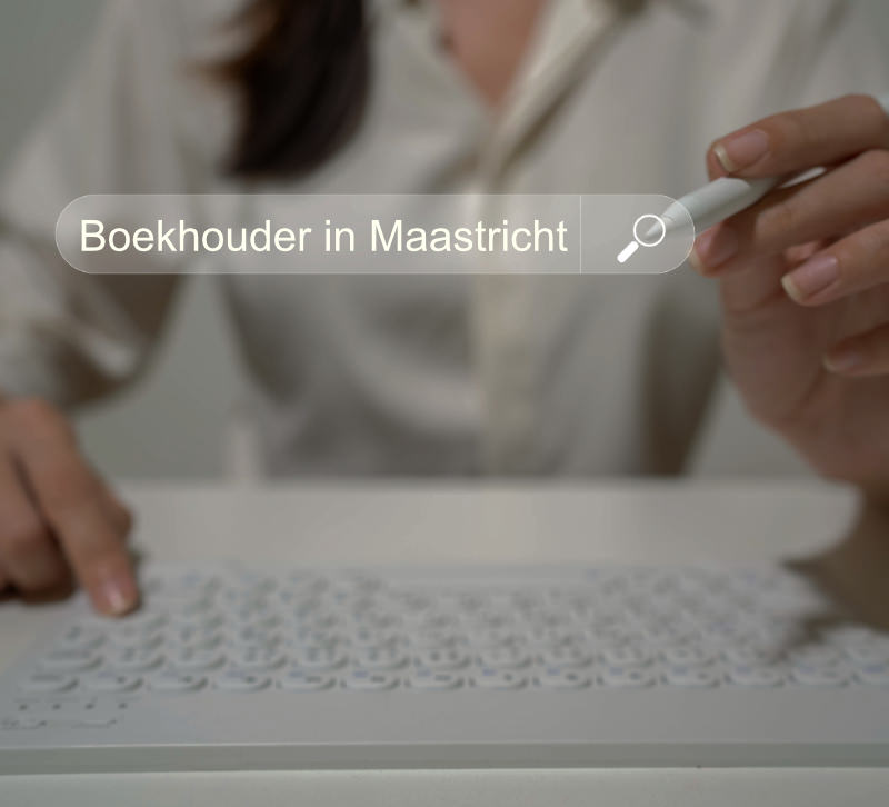 Bookkeeper in Maastricht as search terms in Google search and as an SEO example